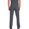 Healing Hands 6 Pocket Mens Scrubs Pant HH360 9171 Noah Cargo Scrub Pant for Men Full Elastic with Drawstring(Pewter)