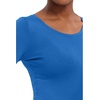 Healing Hands Underscrub Long Sleeve Women Knits Scrub Tops | Soft Cotton Blend Knit, Breathable Stretch Comfort, Machine Wash, Easy Care Fabric, Ideal For Layering Under Scrubs(Royal)
