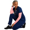 Healing Hands Underscrub Long Sleeve Women Knits Scrub Tops | Soft Cotton Blend Knit, Breathable Stretch Comfort, Machine Wash, Easy Care Fabric, Ideal For Layering Under Scrubs(Nectar)