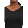 Healing Hands Underscrub Long Sleeve Women Knits Scrub Tops | Soft Cotton Blend Knit, Breathable Stretch Comfort, Machine Wash, Easy Care Fabric, Ideal For Layering Under Scrubs(Black)
