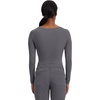 Healing Hands Underscrub Long Sleeve Women Knits Scrub Tops | Soft Cotton Blend Knit, Breathable Stretch Comfort, Machine Wash, Easy Care Fabric, Ideal For Layering Under Scrubs(Pewter – 2 Pack)