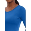 Healing Hands Underscrub Long Sleeve Women Knits Scrub Tops | Soft Cotton Blend Knit, Breathable Stretch Comfort, Machine Wash, Easy Care Fabric, Ideal For Layering Under Scrubs(Royal)