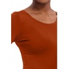 Healing Hands Underscrub Long Sleeve Women Knits Scrub Tops | Soft Cotton Blend Knit, Breathable Stretch Comfort, Machine Wash, Easy Care Fabric, Ideal For Layering Under Scrubs(Warm Sunrise)