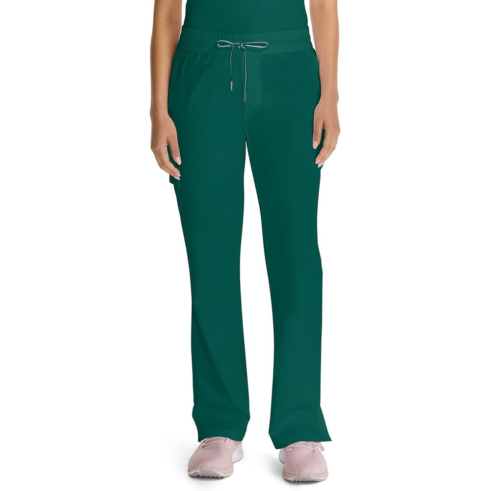 image:imageHealing Hands Quest Scrub Pants for Women Straight Leg DrawstringHunter