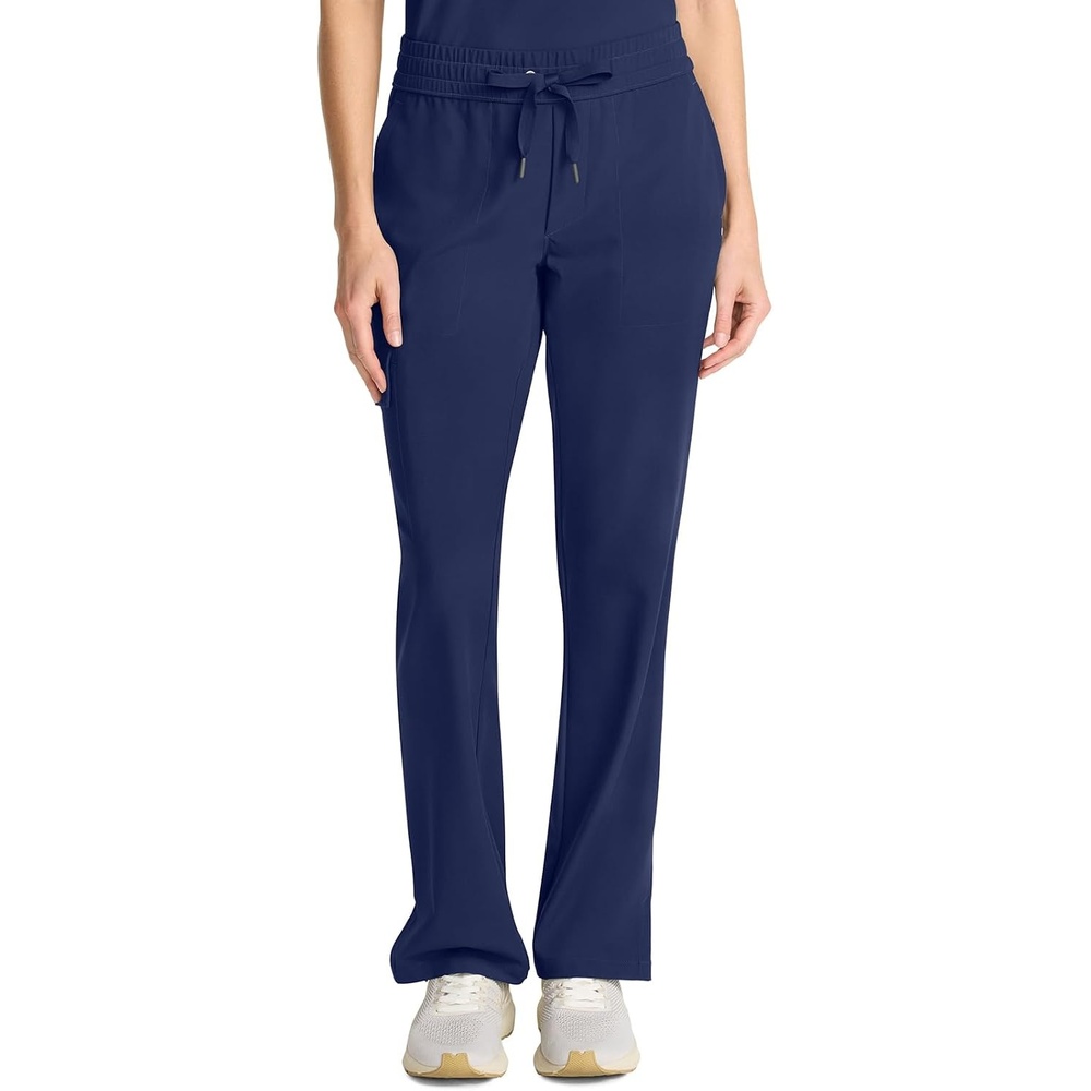 image:imageHealing Hands Quest Scrub Pants for Women Straight Leg DrawstringNavy
