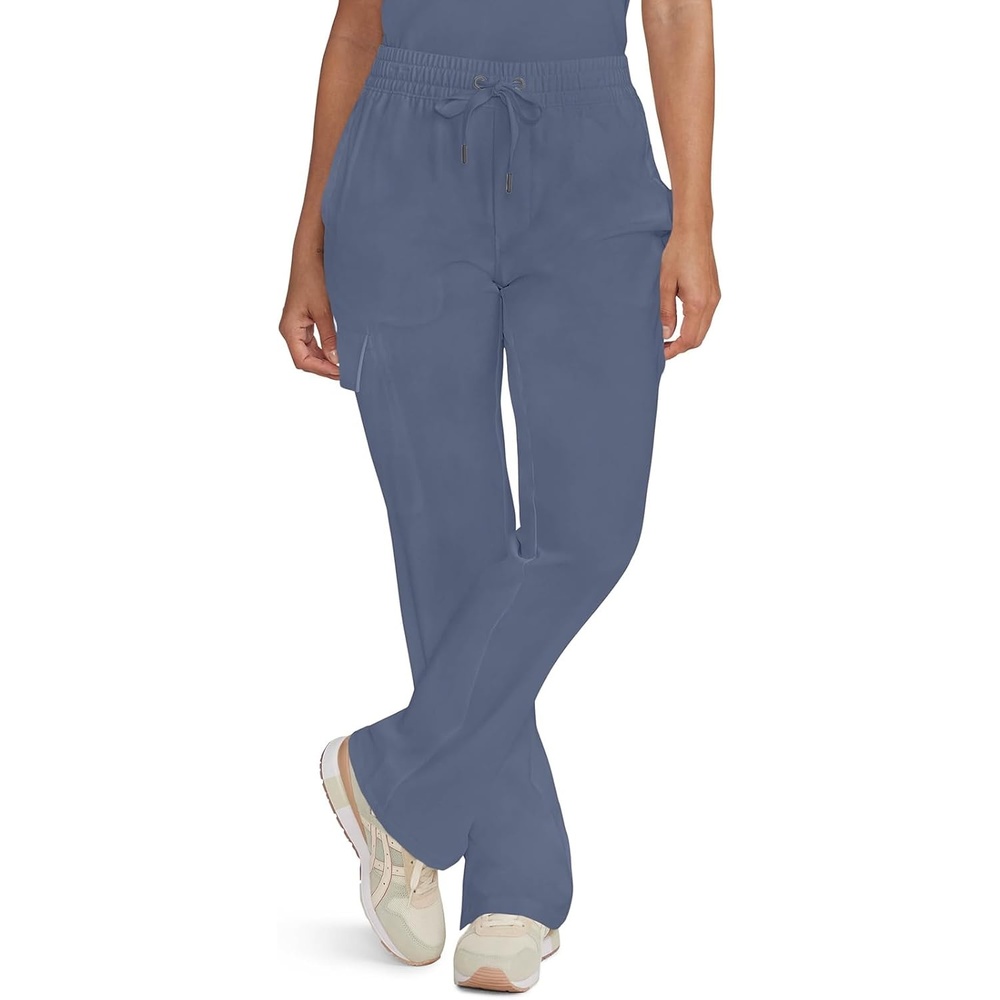 image:imageHealing Hands Quest Scrub Pants for Women Straight Leg DrawstringTwilight Blue