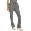 Healing Hands Quest Scrub Pants for Women Straight Leg Drawstring(Heather Ash)