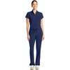 Healing Hands Quest Scrub Pants for Women Straight Leg Drawstring(Navy)