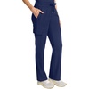 Healing Hands Quest Scrub Pants for Women Straight Leg Drawstring(Navy)