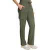 Healing Hands Quest Scrub Pants for Women Straight Leg Drawstring(Olive)