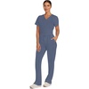 Healing Hands Quest Scrub Pants for Women Straight Leg Drawstring(Twilight Blue)