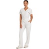 Healing Hands Quest Scrub Pants for Women Straight Leg Drawstring(White Gardenia)