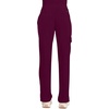 Healing Hands Quest Scrub Pants for Women Straight Leg Drawstring(Wine)
