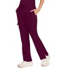 Healing Hands Quest Scrub Pants for Women Straight Leg Drawstring(Wine)