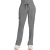 Healing Hands Quest Scrub Pants for Women Straight Leg Drawstring(Heather Ash)