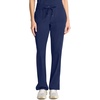 Healing Hands Quest Scrub Pants for Women Straight Leg Drawstring(Navy)