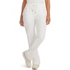 Healing Hands Quest Scrub Pants for Women Straight Leg Drawstring(White Gardenia)