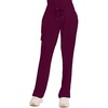 Healing Hands Quest Scrub Pants for Women Straight Leg Drawstring(Wine)