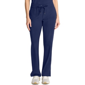 Healing Hands Quest Scrub Pants for Women Straight Leg Drawstring(Navy)