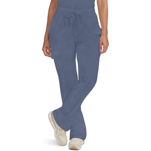 Healing Hands Quest Scrub Pants for Women Straight Leg Drawstring(Twilight Blue)