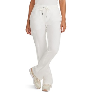 Healing Hands Quest Scrub Pants for Women Straight Leg Drawstring(White Gardenia)