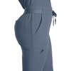 Healing Hands Quest Scrub Pants for Women Jogger Drawstring Mid Rise(Twilight Blue)