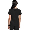Healing Hands Skyler Scrubs for Women V Neck Top Slim Fit 2 Pockets(Black)