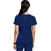 Healing Hands Skyler Scrubs for Women V Neck Top Slim Fit 2 Pockets(Navy)