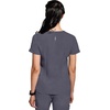 Healing Hands Skyler Scrubs for Women V Neck Top Slim Fit 2 Pockets(Pewter)